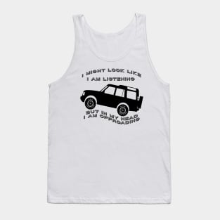 Listening but Off-road - Discovery Tank Top